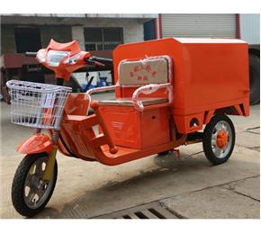 廣州平板頭600L鐵皮箱垃圾清運車